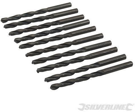 Punte metriche trapano Jobber HSS-R 10 pezzi acciaio temperato Silverline in Punte jobber Eternal Brico - Ariano Irpino, commercioVirtuoso.it
