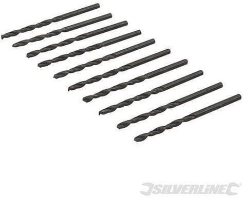 Punte metriche trapano Jobber HSS-R 10 pezzi acciaio temperato Silverline in Punte jobber Eternal Brico - Ariano Irpino, commercioVirtuoso.it