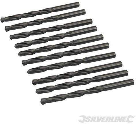 Punte metriche trapano Jobber HSS-R 10 pezzi acciaio temperato Silverline in Punte jobber Eternal Brico - Ariano Irpino, commercioVirtuoso.it