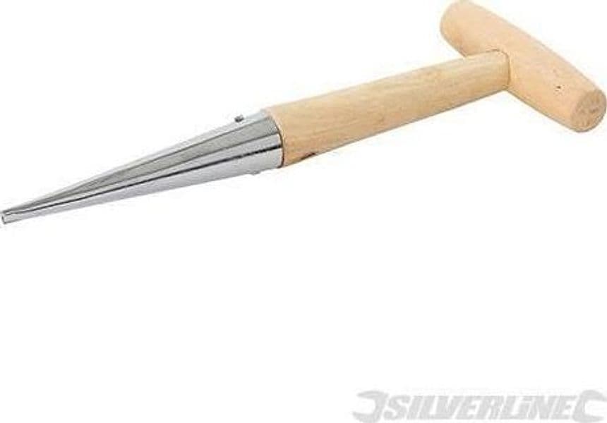 Piantatoio in legno per piantare e trapiantare 270 mm Silverline