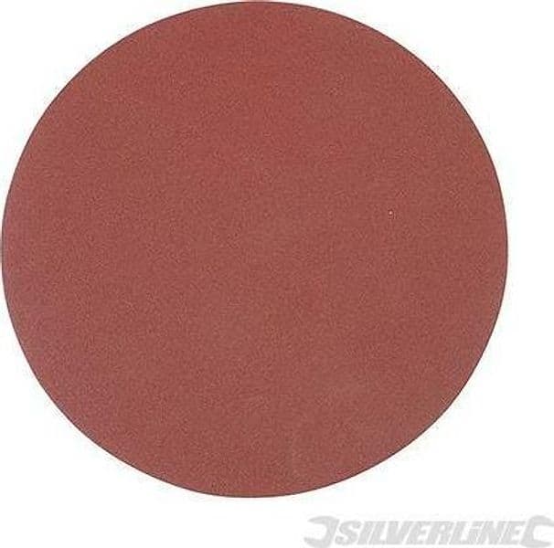 Dischi a fissaggio strappo in ossido di alluminio per levigatrici nuovo silverline Silverline