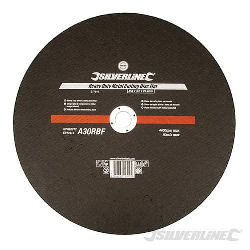 Disco da taglio piatto per metallo in alluminio Silverline di lunga durata Silverline