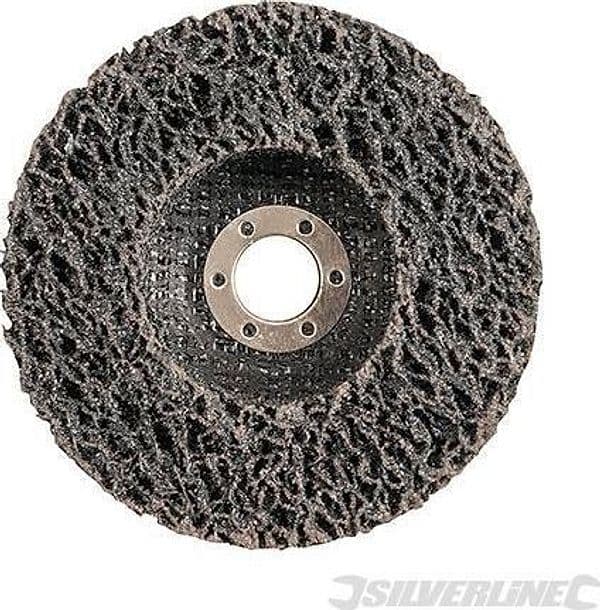 Disco abrasivo in policarbide per smerigliatrice angolari Silverline – 125 mm – metallo