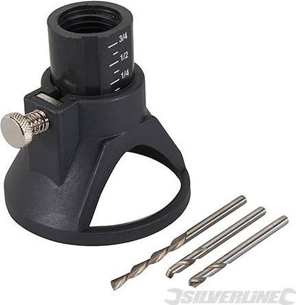 Convertitore per utensili rotanti multifunzione 4pz Silverline