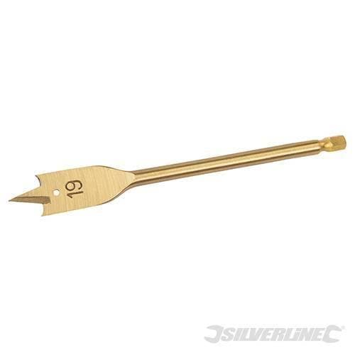 Mecchie Ricoperte in titanio per Falegnameria codolo esagonale anche cartongesso silverline – 19mm – dorato