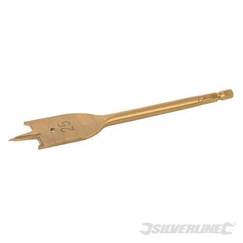 Mecchie Ricoperte in titanio per Falegnameria codolo esagonale anche cartongesso silverline – 25mm – legno