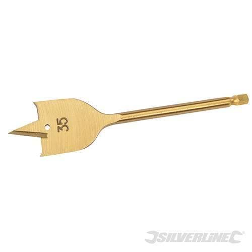 Mecchie Ricoperte in titanio per Falegnameria codolo esagonale anche cartongesso silverline - 22