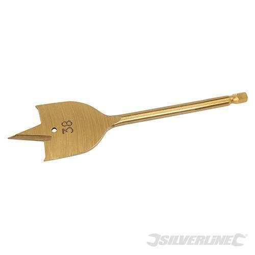 Mecchie Ricoperte in titanio per Falegnameria codolo esagonale anche cartongesso silverline - 23