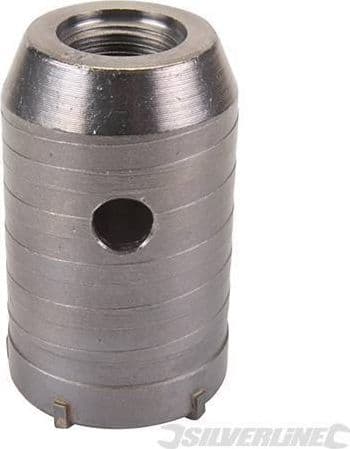 Fresa carotatrice a tazza per muri in TCT e acciaio robusto Silverline 595769 silverline