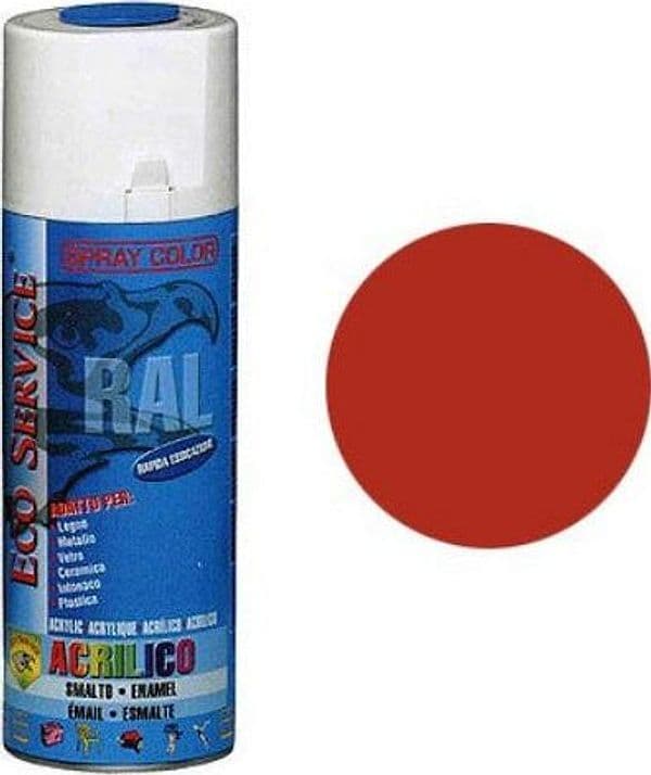 TP010 - SMALTO ACRILICO SPRAY 100% 400 ML PER ESTERNI ED INTERNI ECO SERVICE Eco Service