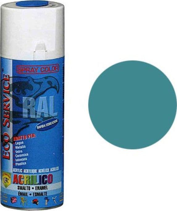 TP010 - SMALTO ACRILICO SPRAY 100% 400 ML PER ESTERNI ED INTERNI ECO SERVICE Eco Service
