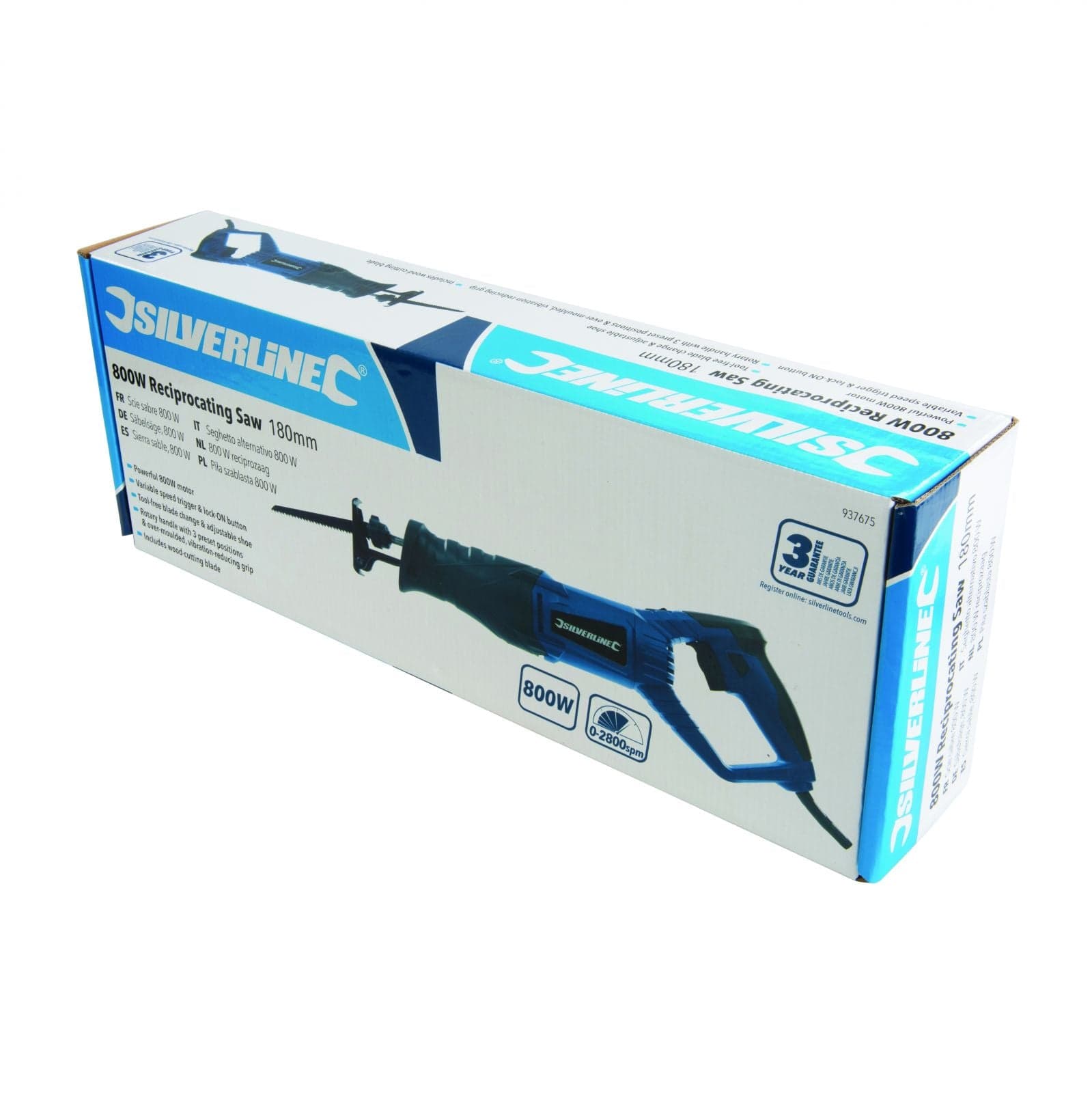 SEGHETTO A GATTUCCIO VERSATILE 800W DA 180 MM SILVERLINE ALTA QUALITA' in Seghetti Eternal Brico - Ariano Irpino, commercioVirtuoso.it