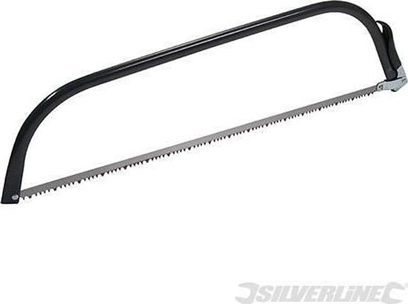 Sega ad arco con lama in acciaio da 600 mm e 750 mm Silverline – 750mm – metallo