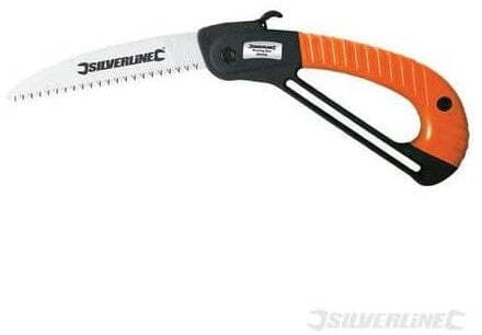 Sega da potatura pieghevole con protezione per le mani 180 mm SILVERLINE