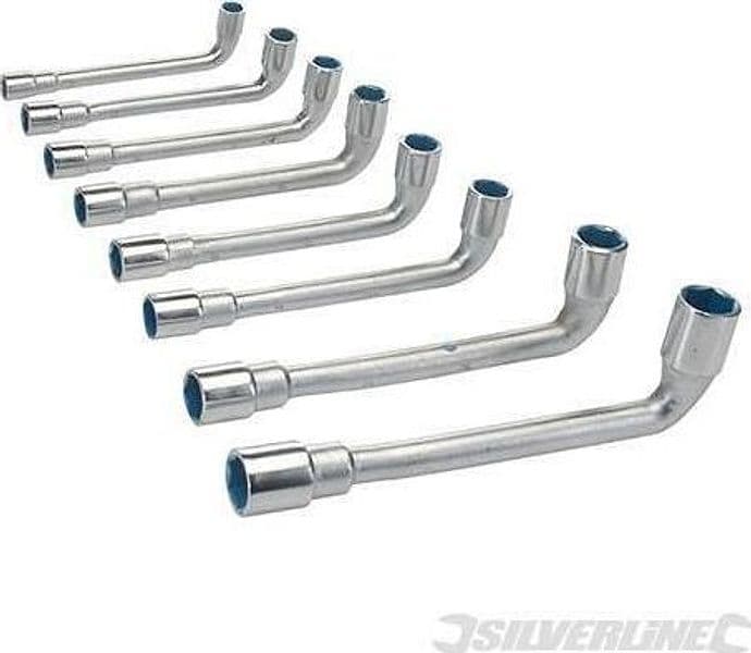 Set Silverline chiavi a bussola forma L 8 pezzi in acciaio al carbonio Prezzo