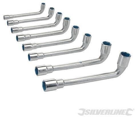 Set Silverline chiavi a bussola forma L 8 pezzi in acciaio al carbonio Prezzo