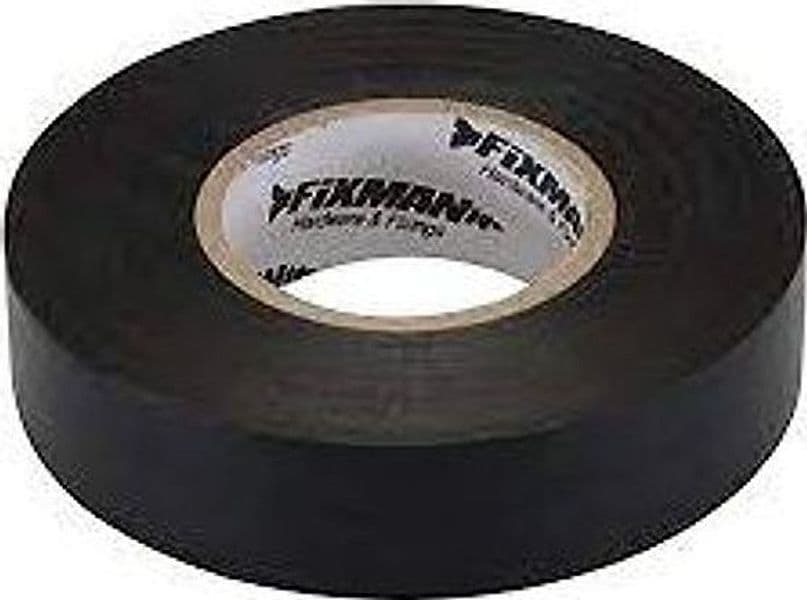 Nastro isolante in vari colori con misure 19 mm x 33 M alta qualità Silverline – Nero – vintage