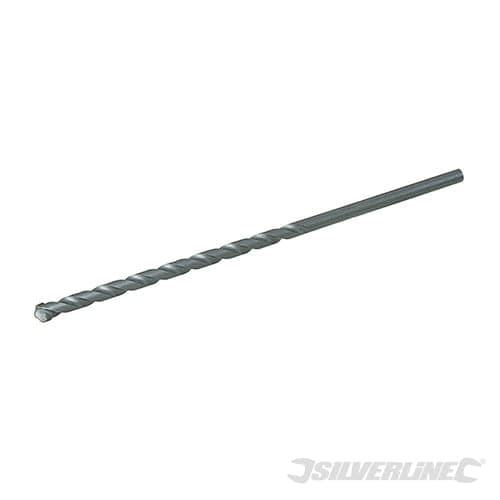 Punta da trapano lunga per muratura al carburo di tungsteno qualità silverline - 5