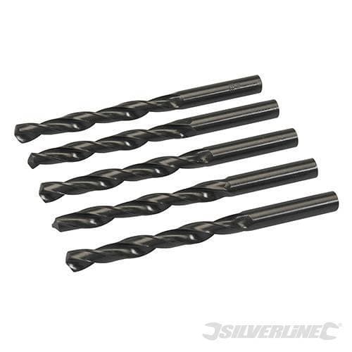 Punte trapano Jobber HSS-R in acciaio forgiato 4341 per metalli Silverline 5 pezzi in Punte foratrici Eternal Brico - Ariano Irpino, commercioVirtuoso.it