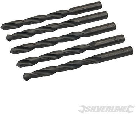 Punte trapano Jobber HSS-R in acciaio forgiato 4341 per metalli Silverline 5 pezzi in Punte foratrici Eternal Brico - Ariano Irpino, commercioVirtuoso.it