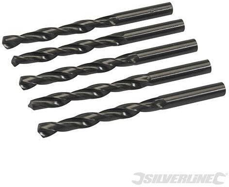 Punte trapano Jobber HSS-R in acciaio forgiato 4341 per metalli Silverline 5 pezzi in Punte foratrici Eternal Brico - Ariano Irpino, commercioVirtuoso.it