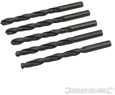 Punte trapano Jobber HSS-R in acciaio forgiato 4341 per metalli Silverline 5 pezzi in Punte foratrici Eternal Brico - Ariano Irpino, commercioVirtuoso.it