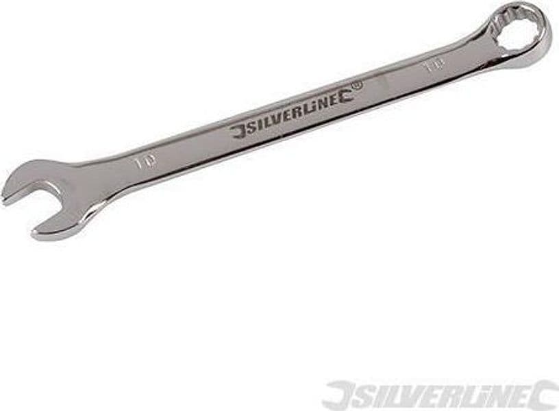 Chiave a combinazione Silverline in acciaio cromo vanadio da 6 a 32 mm Silverline