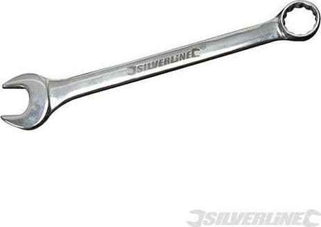 Chiave a combinazione Silverline in acciaio cromo vanadio da 6 a 32 mm Silverline