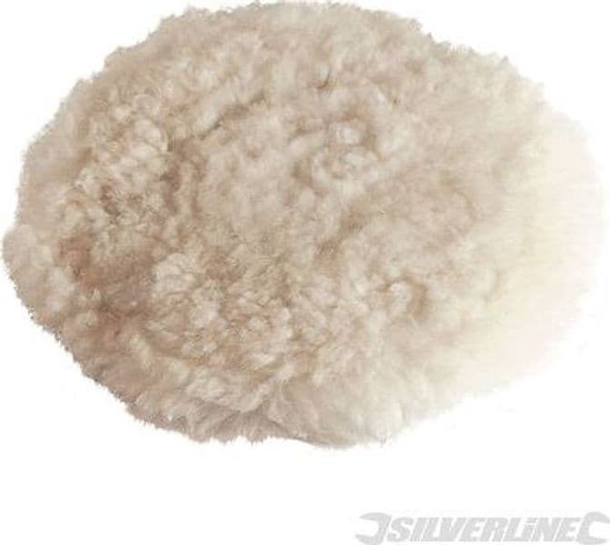 Cuffia di lana con fissaggio a strappo da usare con platorello offerta silverline – 125mm – beige