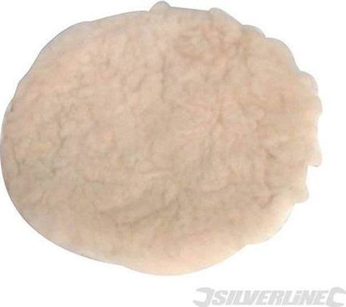Cuffia di lana d'agnello a laccio per levigatura e lucidatura offertissima silverline