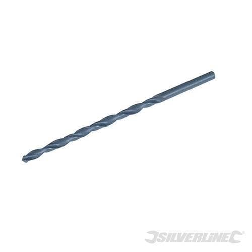 Sei di punte trapano Jobber HSS-R acciaio forgiato alta resistenza Silverline