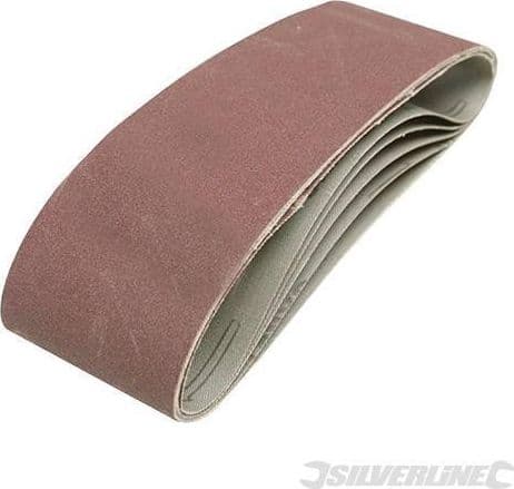 Nastri abrasivi 75 x 533mm in ossido di alluminio per levigatrici a nastro prezzo silverline in Nastri abrasivi Eternal Brico - Ariano Irpino, commercioVirtuoso.it