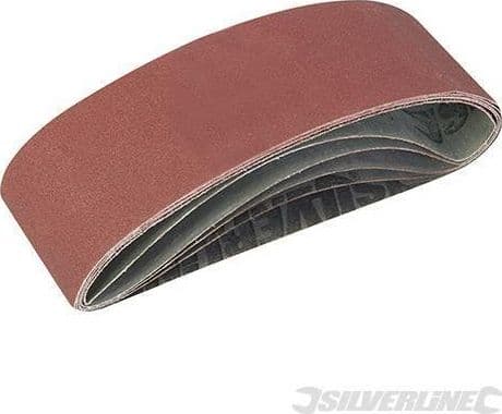 Nastri abrasivi 75 x 533mm in ossido di alluminio per levigatrici a nastro prezzo silverline in Nastri abrasivi Eternal Brico - Ariano Irpino, commercioVirtuoso.it