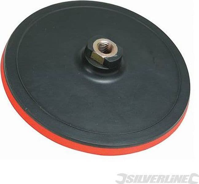 Platorello fissaggio a strappo per l'uso con spugne di lucidatura cuffie e dischi silverline in Platorelli per levigatrici Eternal Brico - Ariano Irpino, commercioVirtuoso.it