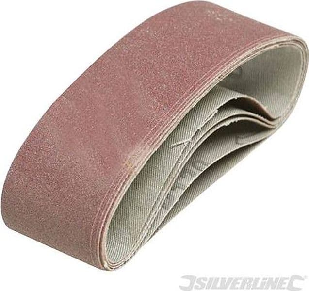 Nastri abrasivi 40 x 305 mm in ossido di alluminio per levigatrici offerta silverline in Nastri abrasivi Eternal Brico - Ariano Irpino, commercioVirtuoso.it