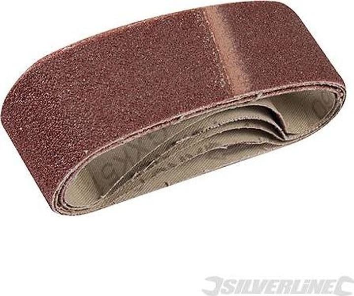 Nastri abrasivi 40 x 305 mm in ossido di alluminio per levigatrici offerta silverline - 5