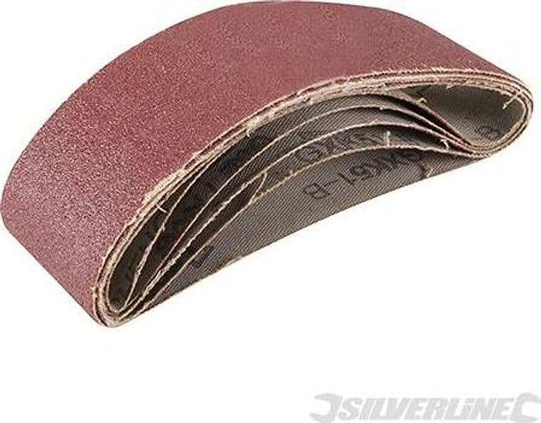 Nastri abrasivi 40 x 305 mm in ossido di alluminio per levigatrici offerta silverline in Nastri abrasivi Eternal Brico - Ariano Irpino, commercioVirtuoso.it
