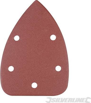 Fogli per levigatura a delta con fissaggio strappo in ossido di alluminio 140mm