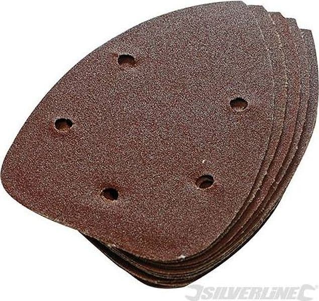Fogli per levigatura a delta con fissaggio strappo in ossido di alluminio 140mm in Rotoli di fogli Eternal Brico - Ariano Irpino, commercioVirtuoso.it