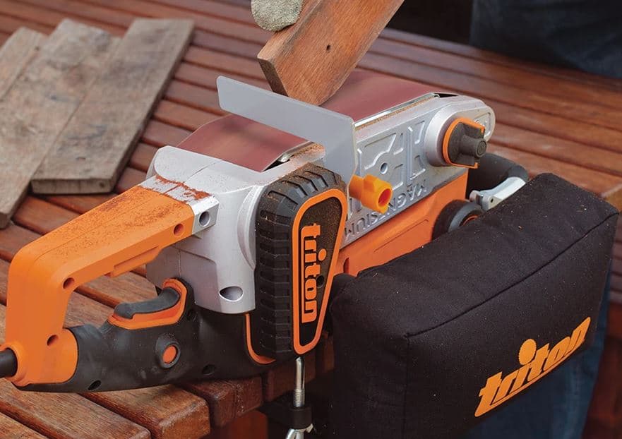 Levigatrice a nastro Triton 1200W 76mm offerta nuovo TA1200BS motore 1200W - 4