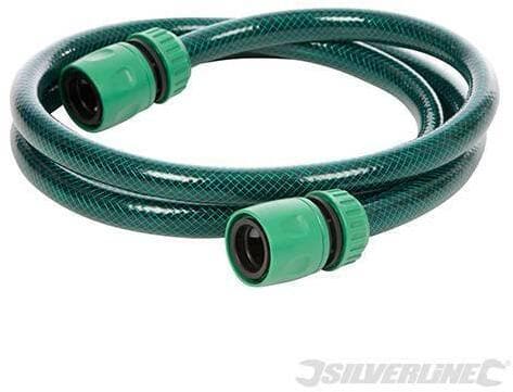 Set di connesione tubo flessibile Femmina 1/2"	Silverline