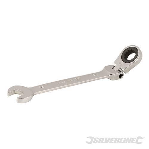 Chiavi a cricchetto Silverline Ingegneria Meccanica combinata a testa flessibile Silverline