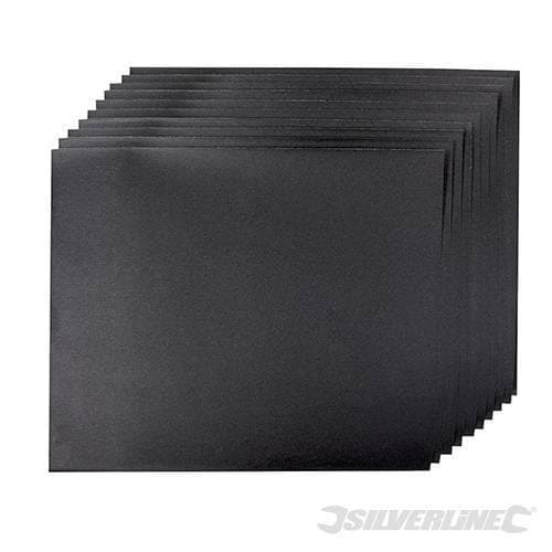 Carta abrasiva a secco e ad acqua con supporto in lattice impermeabile per la levigatura Silverline