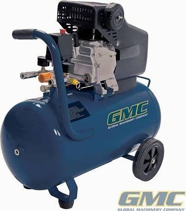 Compressore ad aria elettrico GMC 50 Litri 1500W motore 2HP GAC1500 PRO IN ESPOSIZIONE