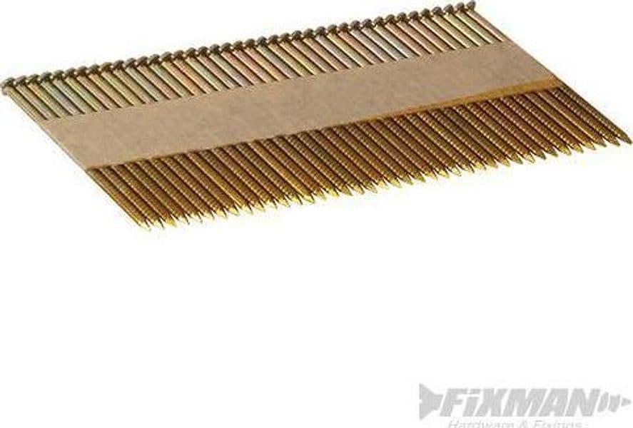 Chiodi viti con testa a D ideali per legno fissaggio Fixman 2500 pezzi – 2,9 x 50 mm – bambù