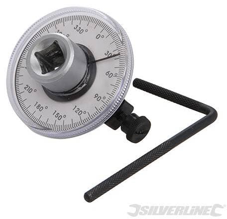 Chiave dinamometrica  Attacco 1/2" moto auto coppia angolare officina 0-360°