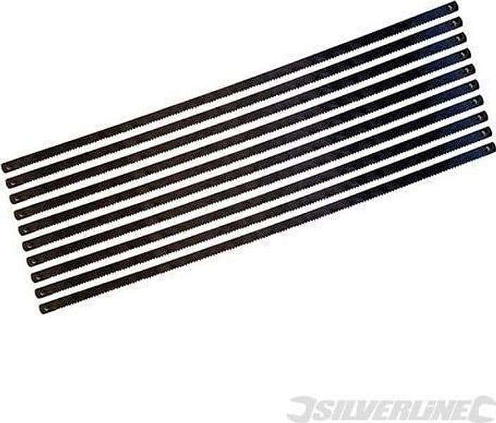 Lame 170 mm in acciaio per seghetto a mano SW45 10 pezzi Prezzo Silverline
