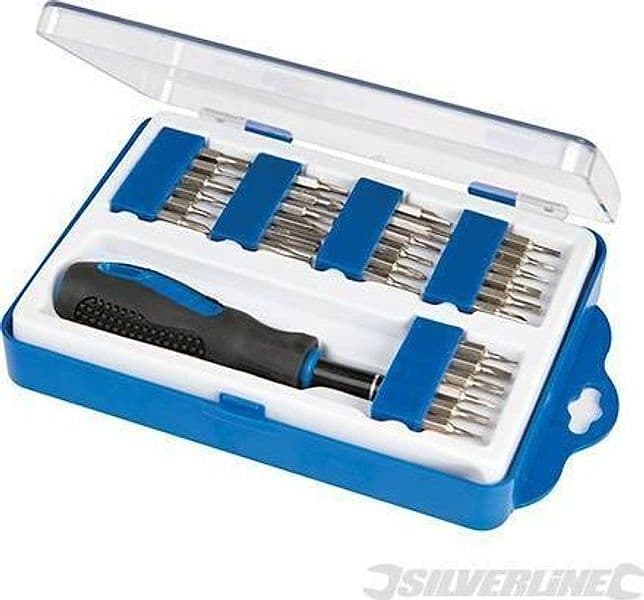 Silverline Set di punte per cacciavite assortite 31 p.zi