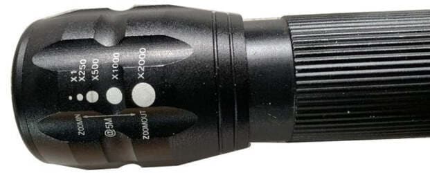 Torcia tascabile in metallo robusto con luce a led dimensioni 27 x 90 mm beast in Torce elettriche portatili (standard) Eternal Brico - Ariano Irpino, commercioVirtuoso.it