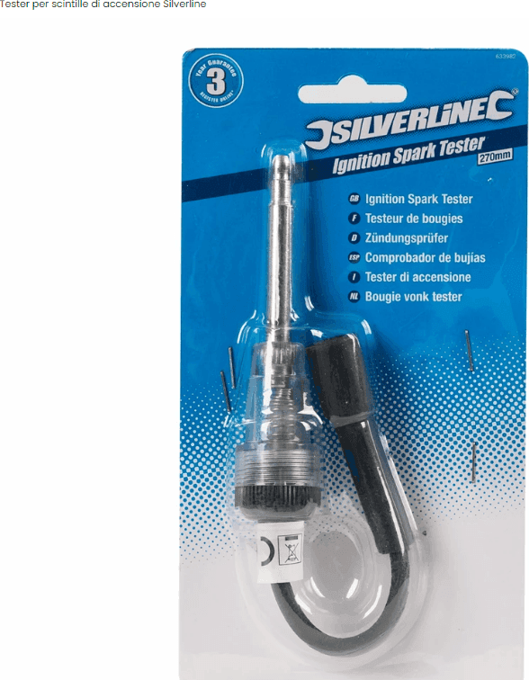 Tester di accensione per facilitare l'avviamento dell'auto prodotto nuovo silverline offerta in Tester per batterie Eternal Brico - Ariano Irpino, commercioVirtuoso.it